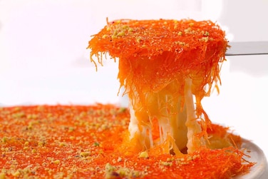 كنافة نابلسية قويدر