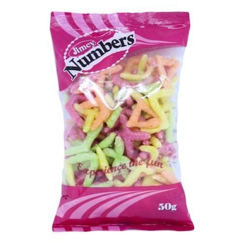 Jimcy Numbers Puffs 50G