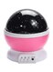 Generic Star And Moon Rotating Projector Night Lamp Pink 13 X 13 X 14.5Centimeter