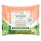 Simple Instant Glow Wipes 20'S