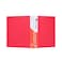 Atlas A4 Clear Book File with 40 Pockets Red
