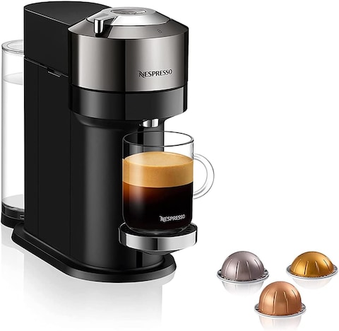 Nespresso Vertuo Next Metallic Coffee Machine- UAE Version