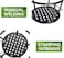 UAEJJ 3 Pack Hanging Baskets Iron Flower Pot Holder, Hanging Planter, Plant Stand, Over The Rail Basket For Indoor Outdoor Patio Balcony Garden Pot Or Fence Planters