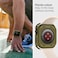 Spigen Rugged Armor Protector designed for Apple Watch Case Series 8/7 (45mm) and Series SE2/6/SE/5/4 (44mm) - Olive Green
