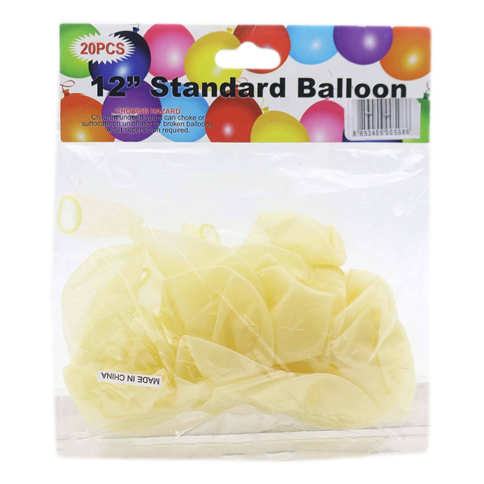 Buy Single Color Standard Balloons 20Pieces Online | Carrefour Kenya