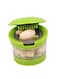 Generic Garlic Press Chopper Green/Grey 6.99X6.99X6.35Centimeter
