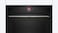 Bosch Series 8 Built In Oven 60x60cm, Digital Control Ring, TFT Touch Display, Home Connect For Control Via the App, HBG7341B1M, Black