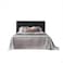 In House Latiso Velvet Bed Frame - Single - 200x100 cm - Black