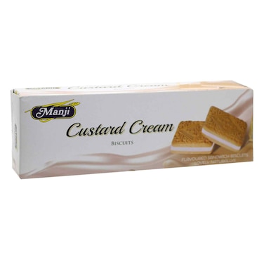 Manji Custard Cream Biscuits 160g