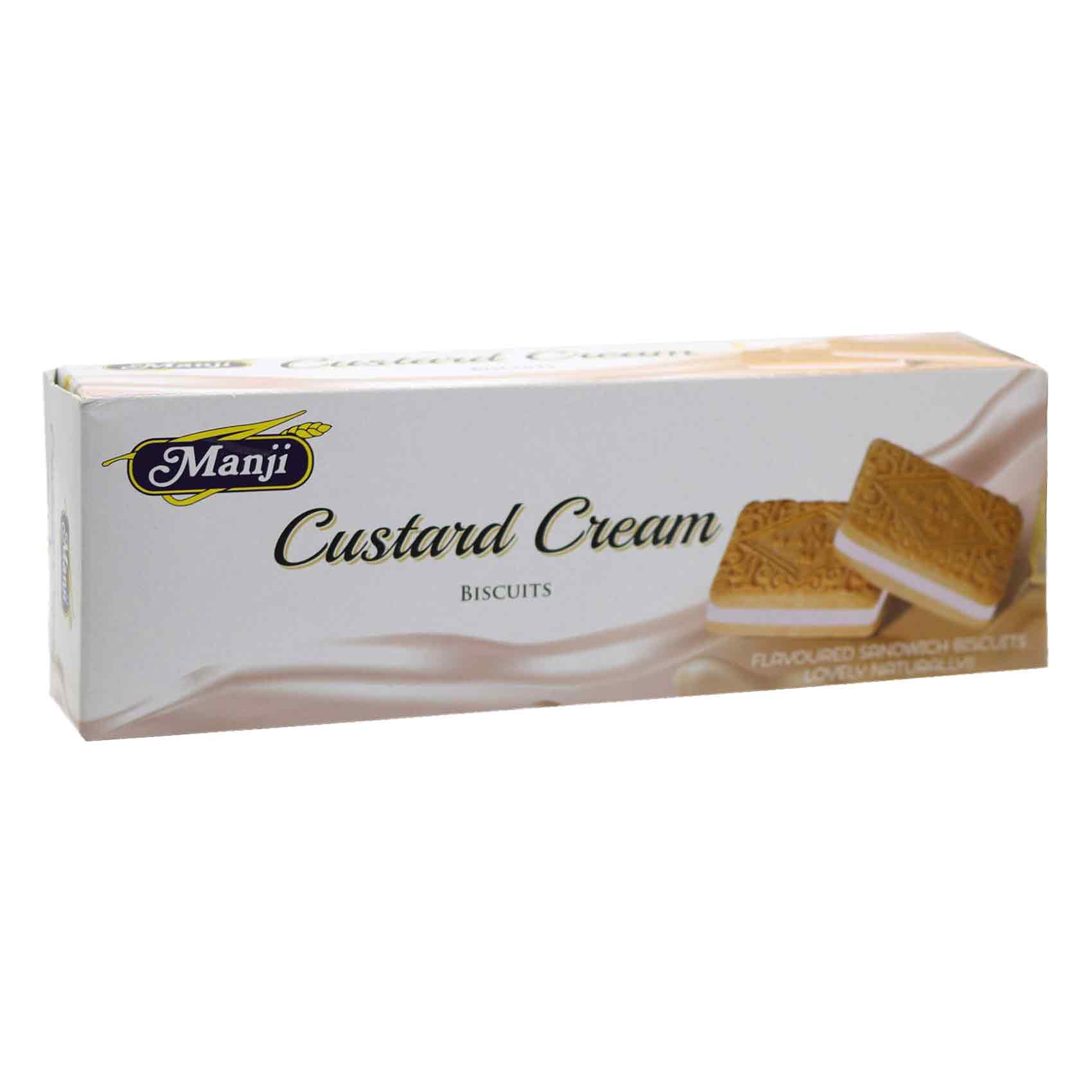 Manji Custard Cream Biscuits 160g