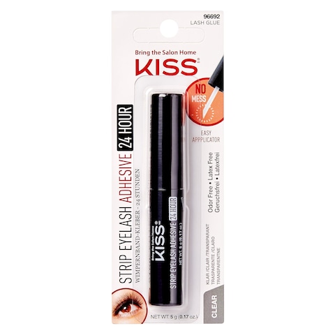 Kiss Strip Eyelash Adhesive 24 Hours  KEHG01C Clear 5g