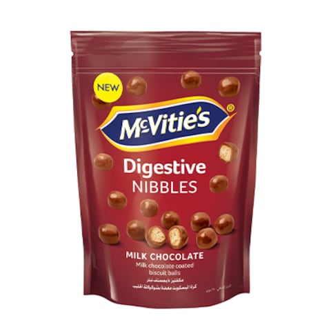 Mcvities Digestive Nibbles Milk Chocolate 120GR