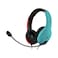 PDP LVL40 Wired Stereo Gaming Headset With Mic Blue Red
