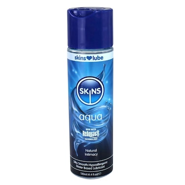 Skins Aqua Lube Water Based Lubricant 130ml