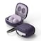 Ringke Onyx Case Compatible with Samsung Galaxy Buds 2 / Galaxy Buds Pro / Galaxy Buds Live, Hard PC Shockproof Case Protective Cover with Keychain - [ Purple ]