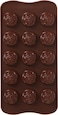 Silikomart Silicone Chocolate Rose Mold (Brown 8-1/2 By 4-1/2 22.113.77.0065)