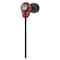 L&rsquo;avvento HP66R In Ear Wired Earphone with Mic &ndash; Red