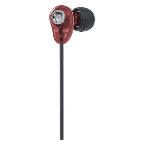 L&rsquo;avvento HP66R In Ear Wired Earphone with Mic &ndash; Red