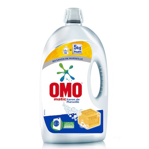 Omo Liquid Detergent Savon De Marseille 2.5L