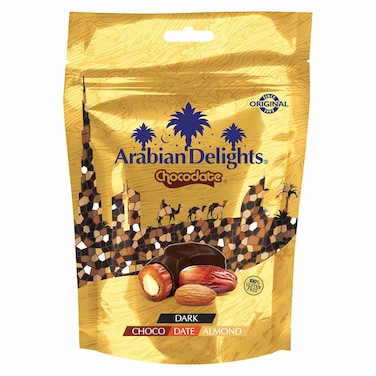 Arabian Delights Chocodate with Dark Chocolate and Almond, 90g