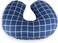 Kidz Klub Harry Check Nursing Pillow - 100% Cotton Printed Kids Design - Nursing Support For Breastfeeding, Bottle Feeding, And Bonding - Size: 60 x 58 x 15cm