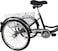 Classic Adult Tricycle With Basket 24 Inch - Black