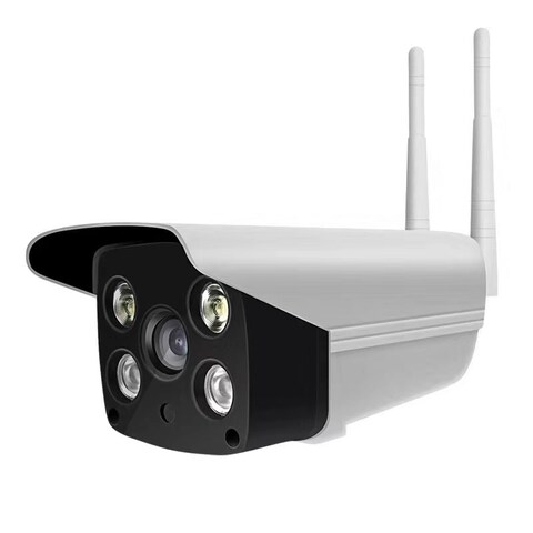 عام - M9015P 2MP واي فاي رصاصة كاميرا HD مراقبة في الهواء الطلق الأمن الرئيسية مع كاميرا مزدوجة ضوء