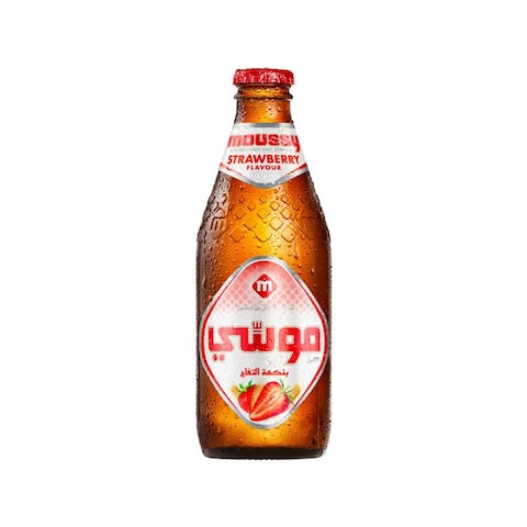 Moussy Malt Drink - Strawberry Flavor - 275ml