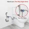 ABBASALI Two way Angle valve with Teflon Tape For connecting Washing machine and Shattaf Set or Any other Sanitary purpose (3 PCS)