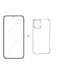 Protective Case Cover With Screen Protector For Apple iPhone 12 Pro Max Clear