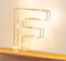 Golden Letter F Glowing with LED Lights 25cm