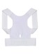 Generic - Posture Humpback Support Back Brace Belt Corrector White L