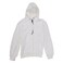 King's Collection 852 Zipped Sweatshirt Hoodie Extra Large White