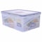 Lock and Lock Food Container Rectangular Divided - 2.3 Liter