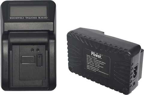 DMK Power EN-EL19 Quick Rapid Battery Charger Compatible with Nikon Coolpix S2500/ S3100/ S4100/ 3200 Etc Cameras&hellip;