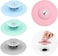 Sky-Touch 4Pcs Shower Drain Stopper, Universal Bathtub Stopper Plug Cover, 2-In-1 Strainers Silicone Bathtub Drain Cover And Strainer Protector For Floor, Laundry, Kitchen And Bathroom
