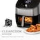 Instant Vortex 5.7L, 1700W Digital Air Fryer Single ClearCook Drawer and 6 Smart Programmes - Air Fry, Bake, Roast, Grill, Dehydrate, Reheat, Large Capacity with OdourErase Black INP-140-3105-01-GC