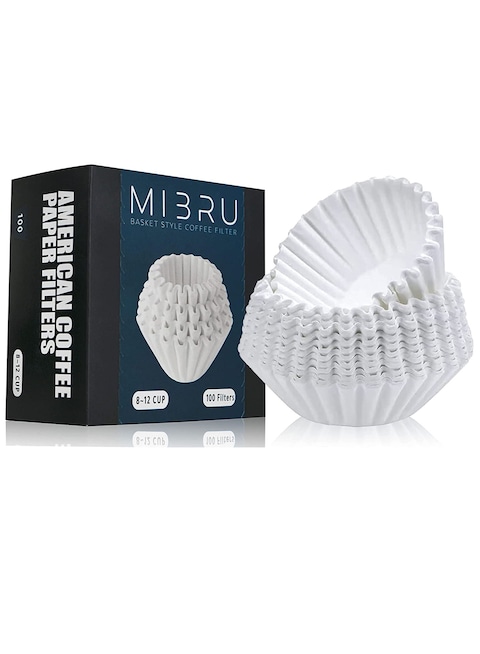 Mibru Coffee Filter For American 100 Tablets 8 To 12 Cup