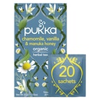 Buy Pukka Chamomile Vanilla And Manuka Honey 20 Tea Bags in UAE