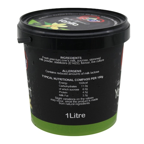 Bio Yoghurt Vanilla 1L