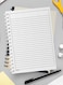Lowha Spiral Notebook With 60 Sheets And Hard Paper Covers With Aesthetic Beauty Design, For Jotting Notes And Reminders, For Work, University, School