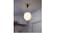 Pendant downlighter, white