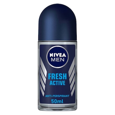 نيفيا رول اون مضاد للعرق للرجال - رائحة فريش أكتيف - 50 مللي