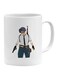 Generic Pubg Gameplay Player Printed Coffee Mug White/Blue/Black 11Ounce