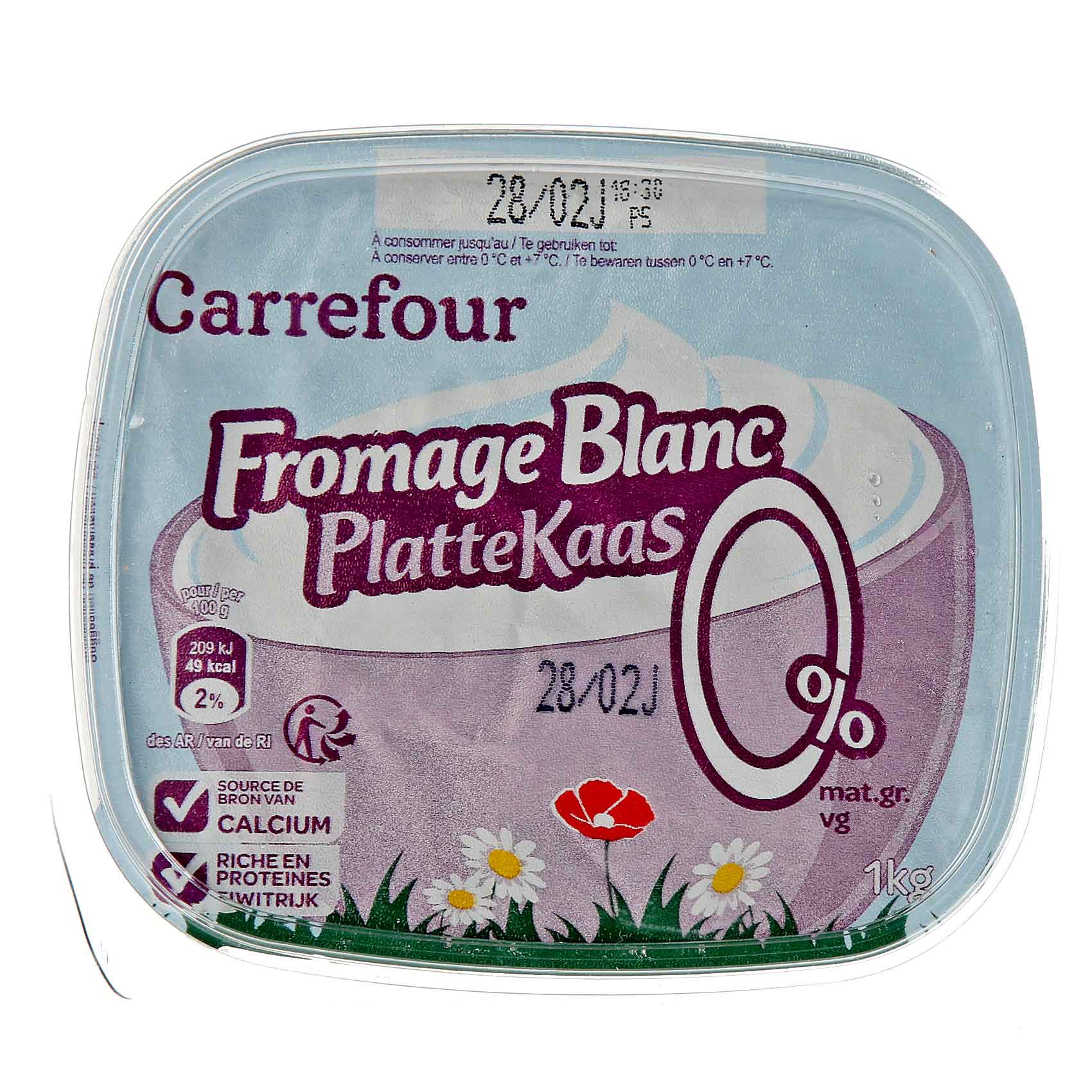 Carrefour Fromage Frais Yoghurt 1kg