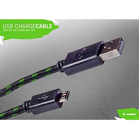 سنيك بايت سلك شحن USB  لأجهزة إكس بوكس ون - متعدد الألوان