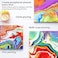Arteza Acrylic Pouring Paint Set, 8 Rainbow Colors, 4 Oz Bottles, High-Flow Paint, No Mixing Needed, Art Supplies For Canvas, Glass, Paper, Wood, Tile, And Stones