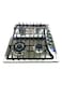 Sonashi 60cm Gas Hob With Electric Ignition System SGH-401FFD Metallic Grey
