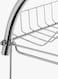 Generic 2-Tier Dish Rack With Drain Board Silver
