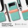 Spigen Compoty designed for Samsung Galaxy Z Flip 4 case cover with strap (2022) - Cotton Candy